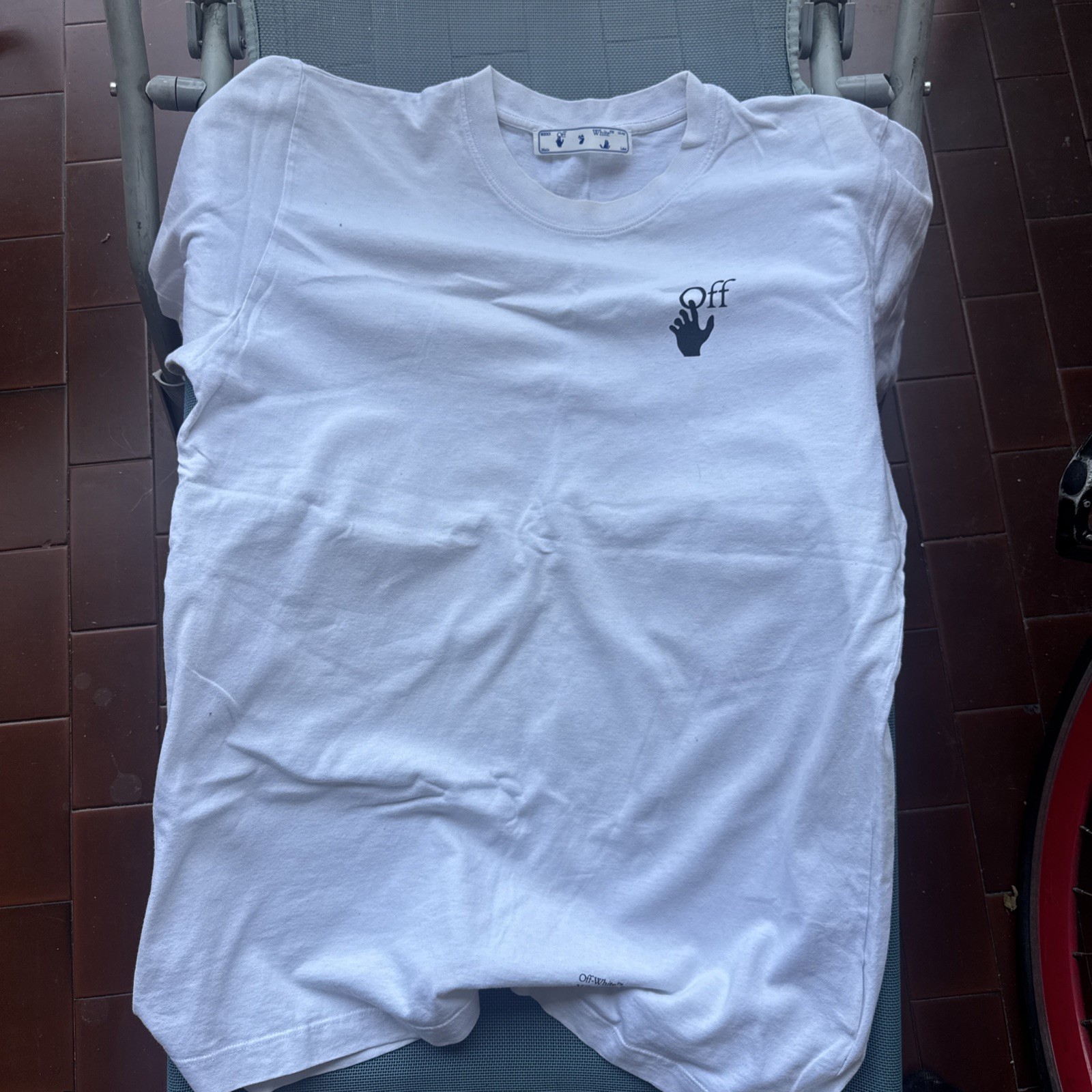 t shirt off white