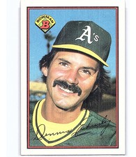 1989 Bowman Dennis Eckersley #190