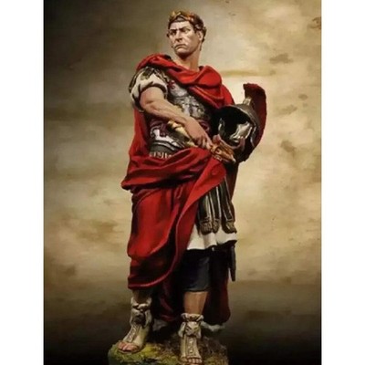 1/24 75mm Resin Model Kit Roman Emperor Julio Cesar Unpainted