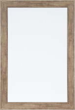 Beatrice Framed Magnetic Dry Erase Board, 18X27, Rustic Brown