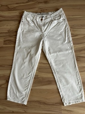 Cecil Damen Jeans Gr 30 Weiß