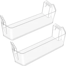 2 pack W11366475 Refrigerator Door Bin Shelf Fors Whirlpool WRF767SDHZ04 New
