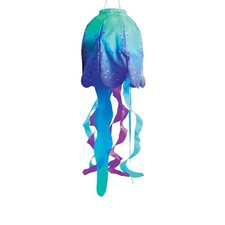 18 Blue Jellyfish 3D Windsock