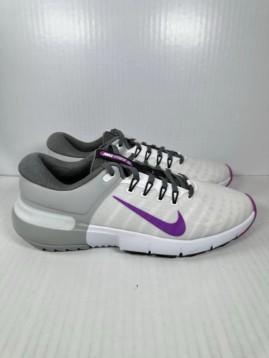 Nike Free Golf Next Nature Iron Grey Vivid Purple for Sale 
