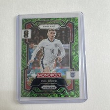 Panini 2026 Monopoly Prizm FIFA World Cup Phil Foden England Green Parallel #29