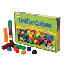 Didax Unifix Cubes 300 Interlocking Counting ...
