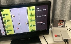 NES ~ ROAD FIGHTER Nintendo Game NES-39-AUS Game Cart Sleeve Inst Boxed Pal A