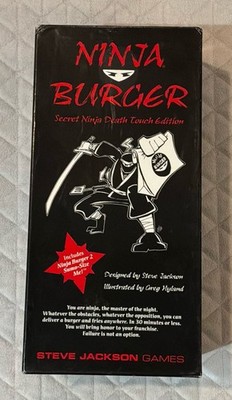 Ninja Burger: Secret Ninja Death Touch