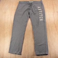 vtg y2k ABERCROMBIE FITCH embroidered jogger sweatpants LARGE tag
