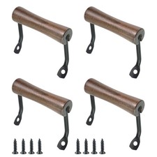 Crapyt 4 PCS Handles for Trays Serving Tray Handles Box Pull Handle Sturdy Se...