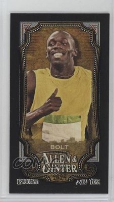 2024 Topps Allen & Ginter Mini Black Border Usain Bolt #208 Rookie RC 0bt4
