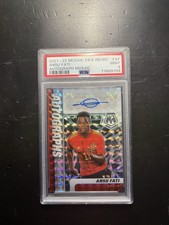 Panini 2021-22 Mosaic FIFA Ansu Fati Autograph PSA 9 Spain #A-AF