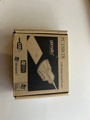 Neu Gemalto PC USB-TR CT30 USB Smart Card Reader - P/N HWP117685E