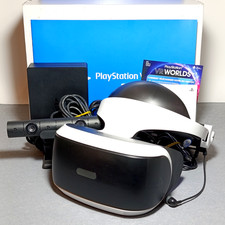 SONY PSVR - VR1 V2 Headset Playstation 4 PS4 VISORE COMPLETO BOXATO OTTIMO