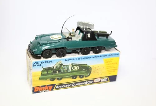 Dinky 602 Armoured Command Car In Original Box - Near Mint Gerry Anderson