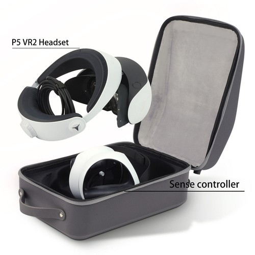 Shockproof Carrying Case Storage Bag Box For PlayStation PS VR2 for PS5 Headset - Afbeelding 4 van 6