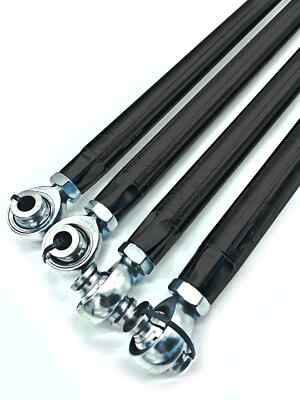 LM UTV Polaris RZR Pro R (2022+) Radius Rods - Black Powder Coat