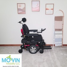 iLevel Quantum Q6 Edge 2.0 Power Wheelchair Electric Tilt Seat Elevate Legrest