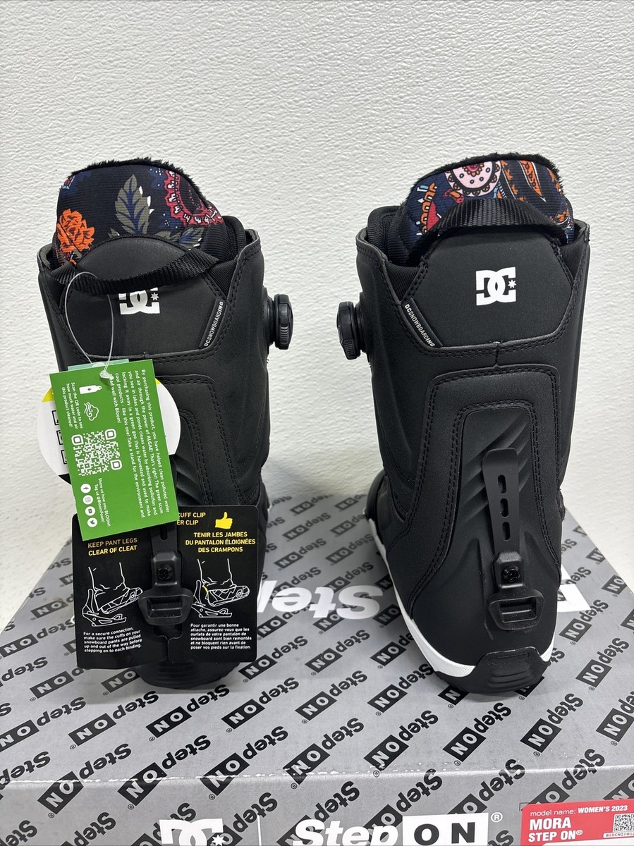 DC Mora Step On Snowboard Boots Womens Size 7.5 #5H4 | eBay