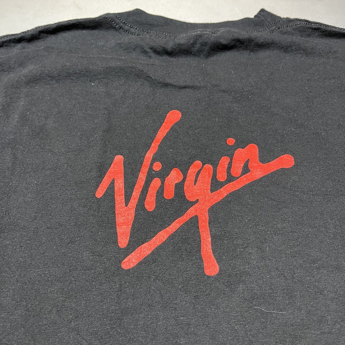 Vintage 90s Virgin Records T Shirt Large | eBay