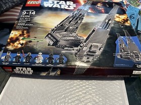 Lego 75104 Star Wars Kylo Rens Command Shuttle New WEAR Creases Damage Outer Box