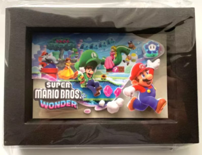 Nintendo Super Mario Bros Wonder Shadow Box Target Exclusive Pre-Order Bonus