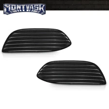 Fit For 2015-2018 Mercedes-Benz W205 C300 C400 Fog Light Cover Left+Right Side