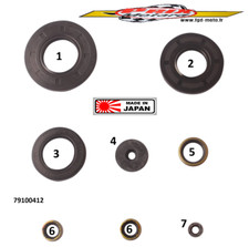 KAWASAKI 750 H2 MACH IV 1972/1975 KIT Guarnizione SPI Inferiore Motore