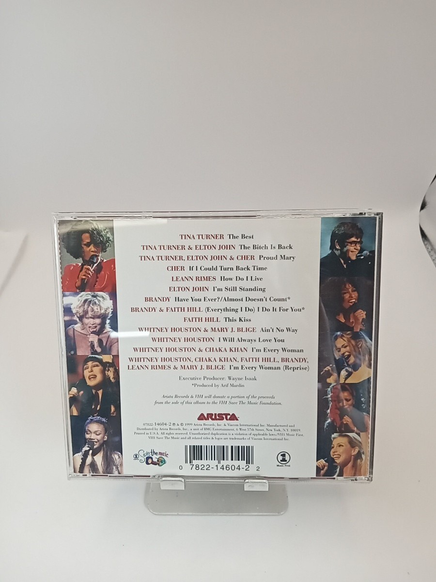VH1 Divas Live 1999 by Various Artists (CD, Nov-1999, Arista
