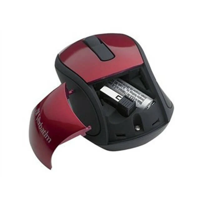 Verbatim 97540 Wireless Mini Travel Mouse Red - Radio Frequency - USB - 1600 dpi - Image 4 of 4