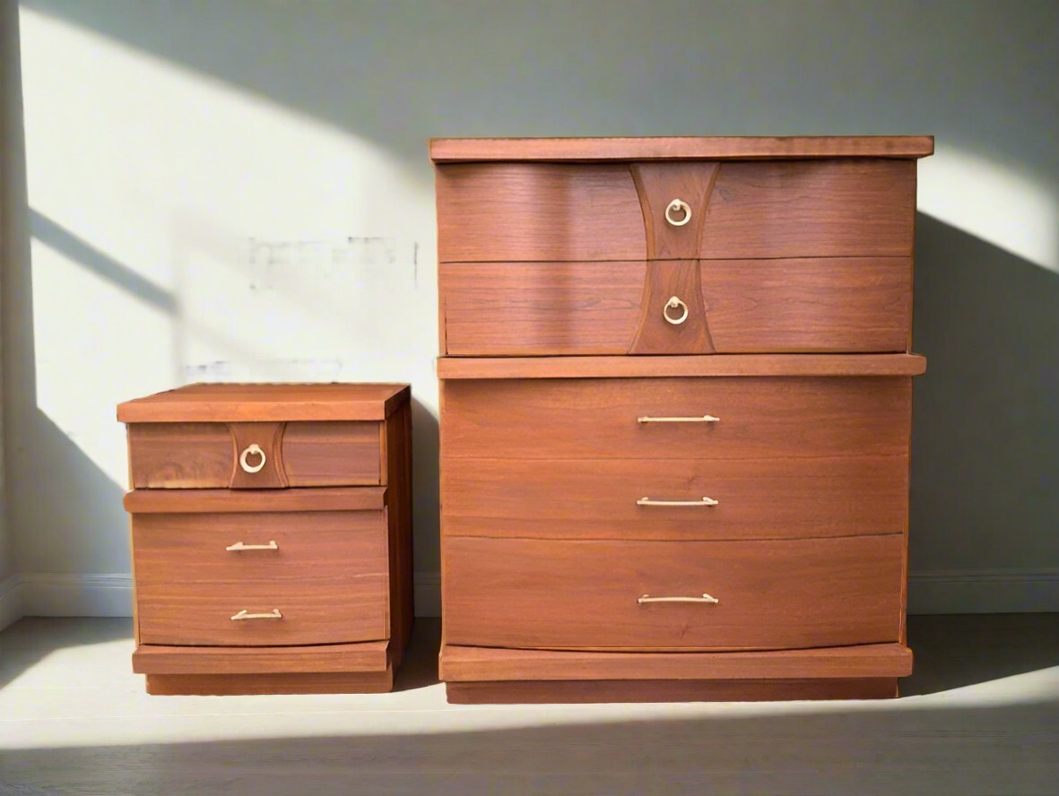 ◇Bassett Furniture　アメリカ製　ヴィンテージ　|　ローチェスト BASSETT FURNITURE Solid Hard Rock Maple Colonial Early