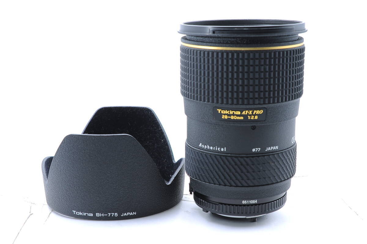 TOKINA AT-X PRO 28-80mm F/2.8 AF ASPHERICAL Lens for Nikon F TOKINA AT-X PRO 28-80mm F/2.8 AF ASPHERICAL Lens for Nikon F