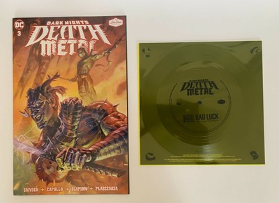 Dark Nights Death Metal #3 Soundtrack Denzel Curry Flexi-Disc Edition DC 2021