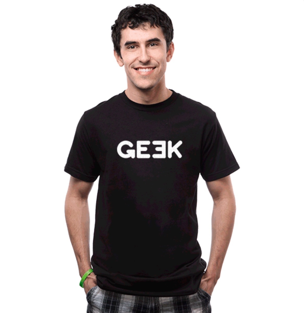 JNKH-L: Geek EEK Glow-In-The-Dark Halloween Tee (size L) | eBay