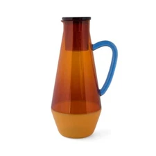 amabro TWO TONE CARAFE Amber Heat-resistant Glass pitcher 1000cc MURA-1497