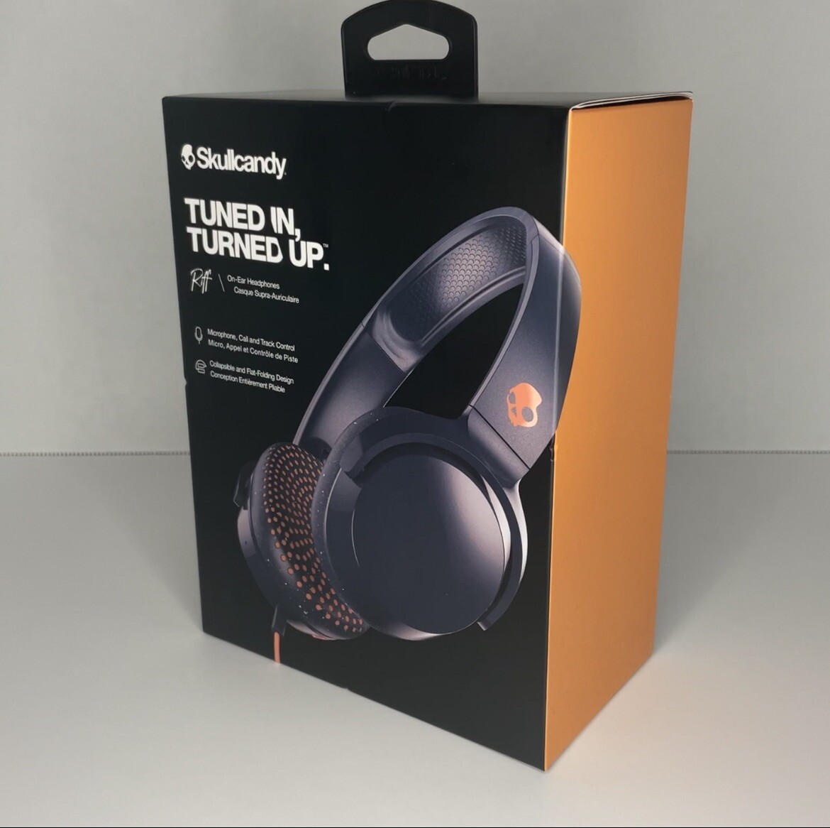 Skullcandy Headphones S5PXY- L636 Riff Wired On-Ear