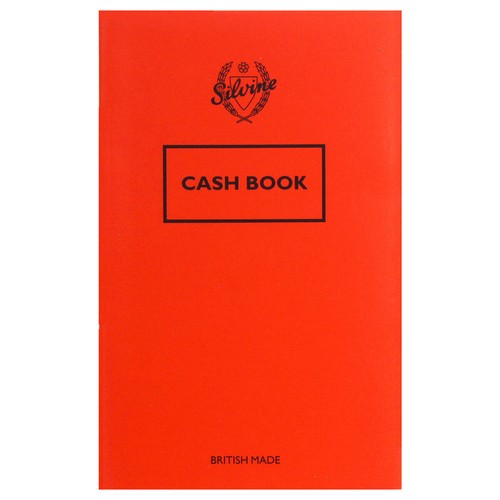 Silvine Red Pocket Cash Book 158mm x 99mm Business & Industrial Use New