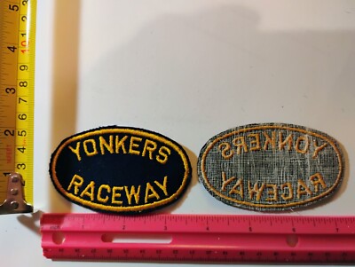 One Vintage Yonkers Raceway Cloth Patch