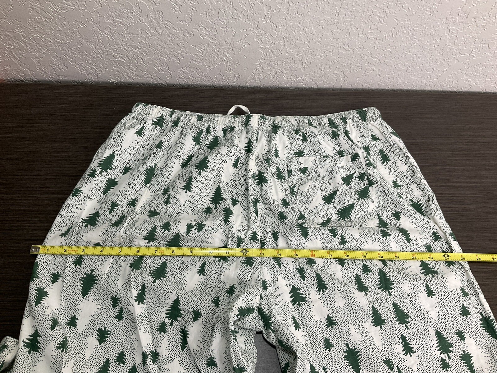 WOMENS Eddie Bauer COTTON FLANNEL PAJAMA/LOUNGE PANTS SZ TL Evergreen