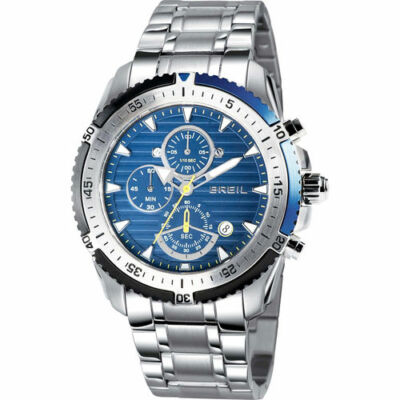 Men's Watch Breil Chronograph Steel Movement Seiko Wr 100mt Blue TW1429  7612901622309 | eBay
