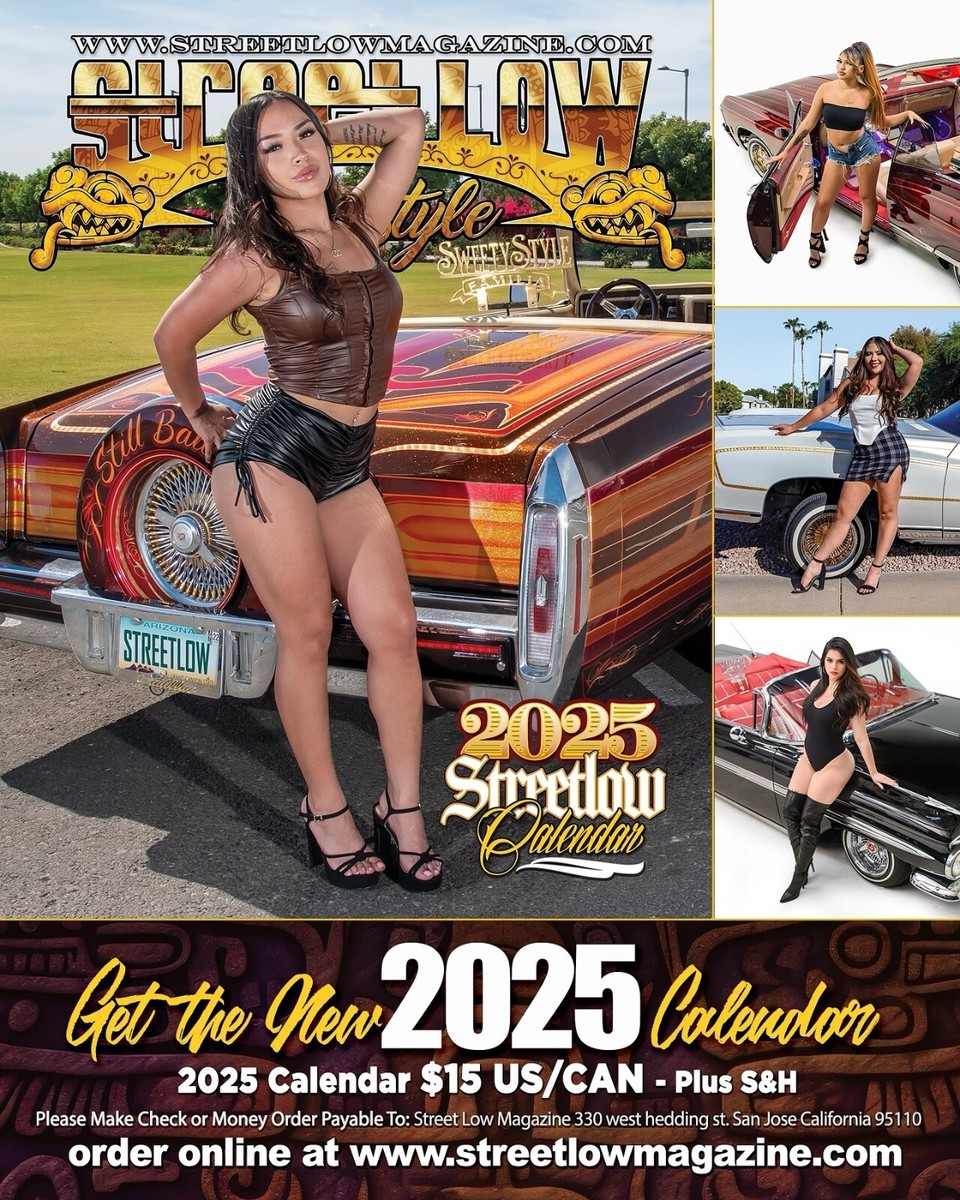 2025 Lowrider Calendar * Street Low Magazine | eBay