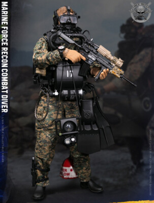 DAMTOYS DAM 78055 USMC Combat Diver Woodland Camouflage