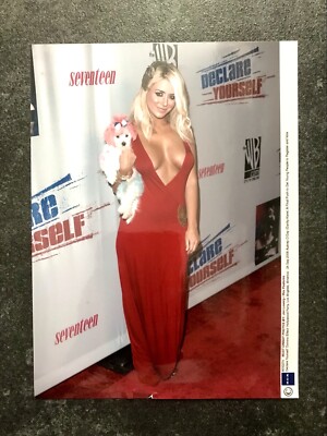 AUBREY O DAY Candid 2008 Movie Film Photo DECLARE YOURSELF Hollywood Party LA