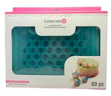 Celebrate it Decorating Tip Set Bakeware 074081 (60 Pieces) NEW IN BOX