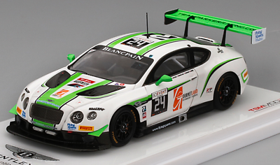 1/43 True Scale TSM Bentley Continental GT3 #24 24 H of Sap 2016