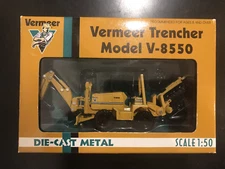 Die-Cast Promotions #9513-001 - Vermeer Trencher Model V-8550 - Scale 1:50 - NOS