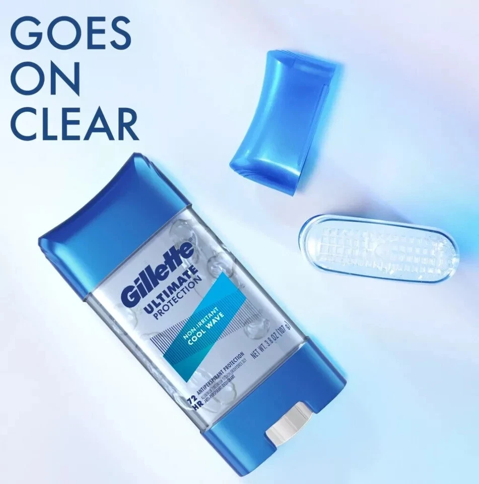 Gillette Ultimate Protection 6-in-1 Antiperspirant, 3.8 oz, 5-pack - Image 3 of 4