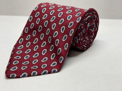 Brooks Brothers BFS Floral Multicolor Geometric Silk Tie - 59L 3.75W