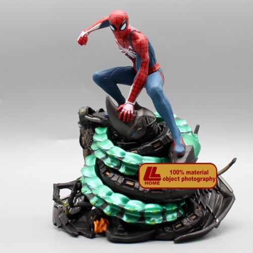 Anime Spider-Man Squatting action Figure Statue Toy Gift Collect