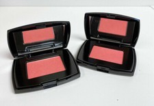 2x Rubor en polvo sutil Lancome 541 MAKE IT POP tamaño de viaje 0,088 oz/2,5 g